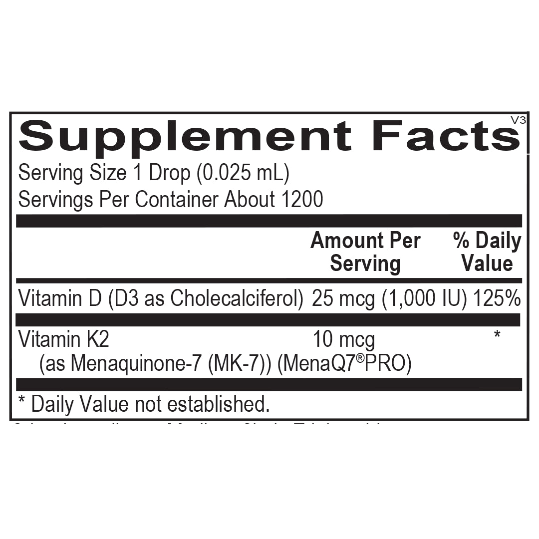 Vitamin D3 with K2